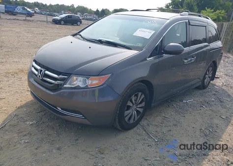2015 Honda Odyssey Ex from USA, damaged, VIN 5FNRL5H40FB125089